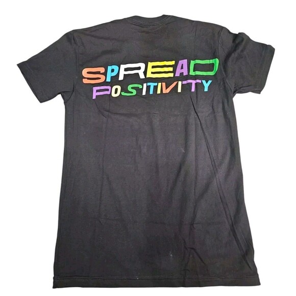 DOLAN TWINS Tshirt Unisex Size Small Black Tee Merch YouTube Spread Positivity - Picture 1 of 10